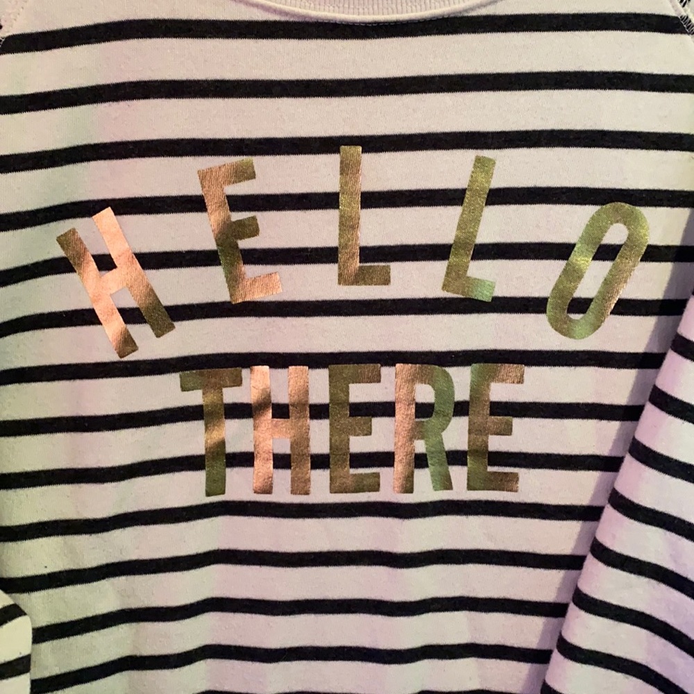 XXL Old Navy Sweater “Hello There”